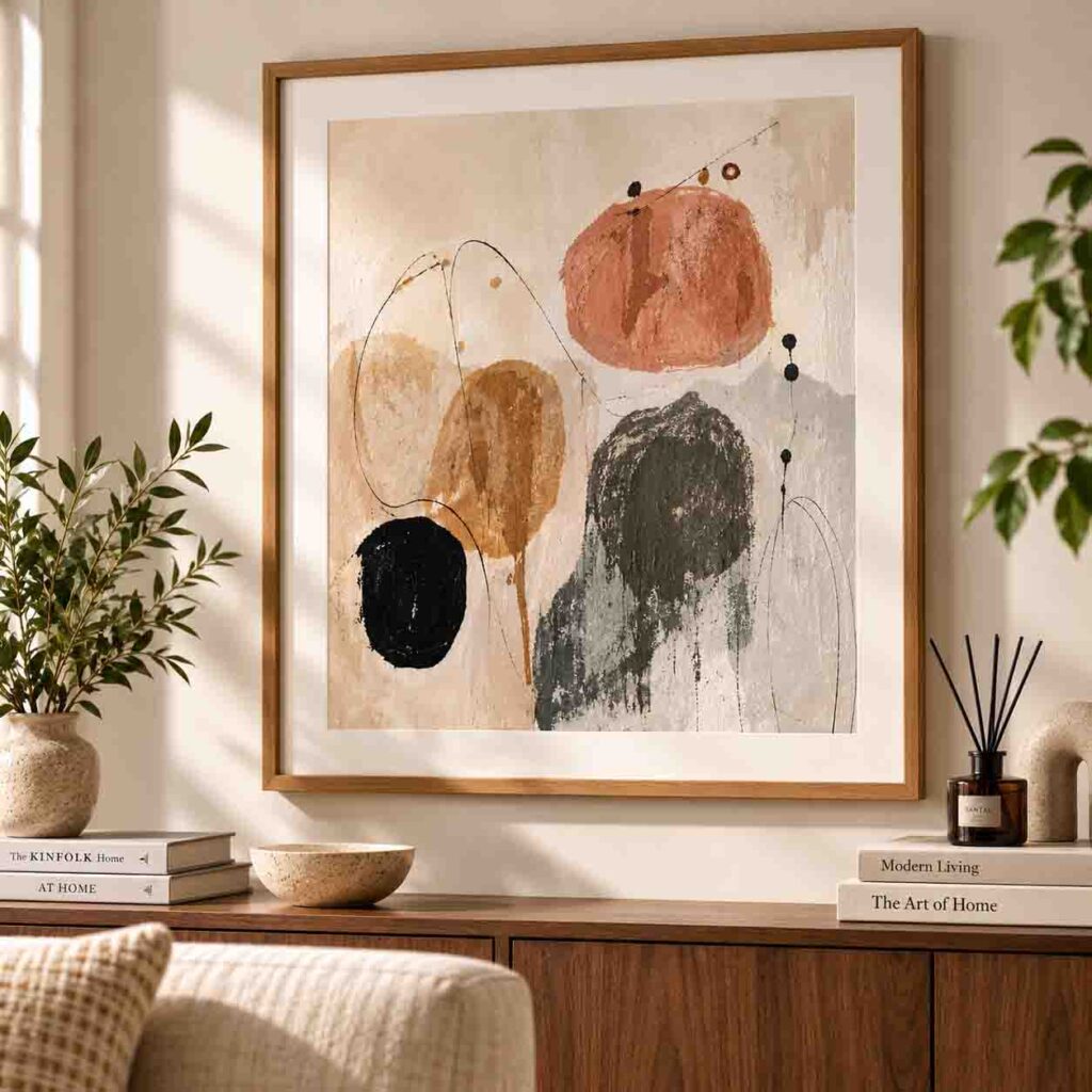Abstract Botanical Wall Art