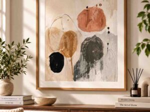 Abstract Botanical Wall Art