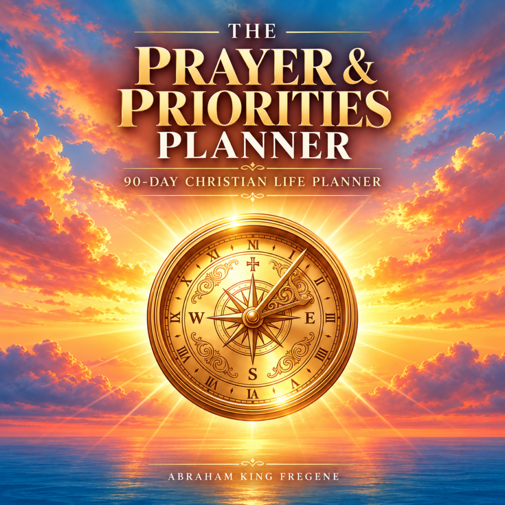 The Prayer & Priorities Planner: 90-Day Christian Life Planner